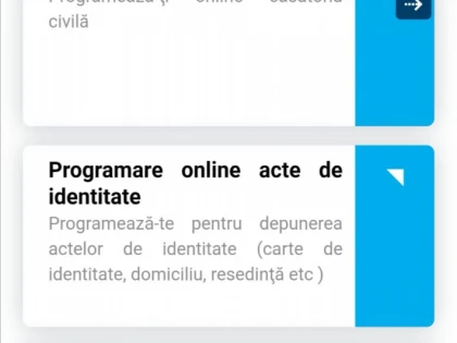 Programări online la Serviciul de Evidență a Persoanei