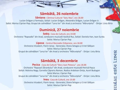 Programul Caravanei Tradițiilor de Iarnă