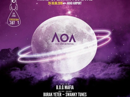 Programul complet al festivalului Arad Open Air 2019