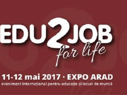 Programul Edu2Job for Life 2017, la Expo Arad