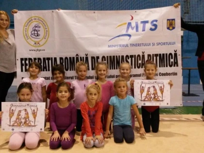 PROGRAMUL PIERRE DE COUBERTIN A AVUT SUCCES SI IN GIMNASTICA RITMICA