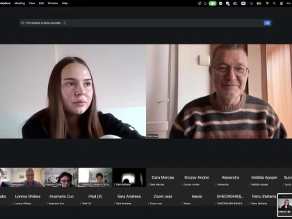 Proiectul AR ARAD RENSHI a debutat cu două zile de ateliere online pentru liceeni