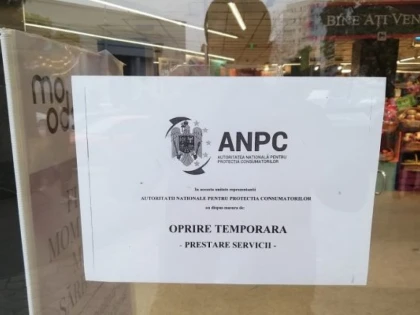 Protecția Consumatorilor Arad a sancționat 12 firme din domeniul alimentației publice