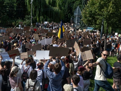 Proteste în Ucraina după plecarea ministrului Apărării. Manifestanții cer revenirea lui Mihailo Fedorov