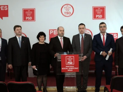 PSD ARAD A PREZENTAT CINCI DINTRE CANDIDATII PARTIDULUI LA PRIMARIILE DIN JUDET