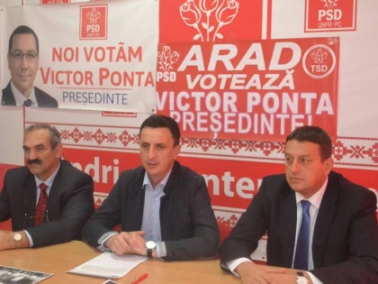 PSD NU A DISTRIBUIT PLIANTELE IN CARE PONTA SI FALCA APAR IMPREUNA