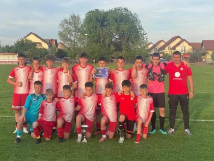 Puștii de la Viitorul Arad au fost finaliști ai Cupei Banatului, la Sânmihaiu Român