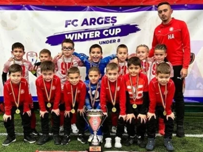 Puștii de la Viitorul Arad au pus mâna pe trofeu la FC Argeș Winter Cup