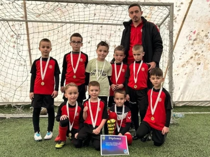 Puștii de la Viitorul Arad au urcat pe podium la Cupa Mărțișorului