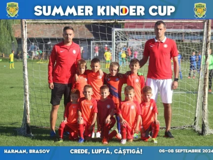 Puștii Viitorului Arad au obținut victorii pe linie la ,,Summer Kinder Cup”