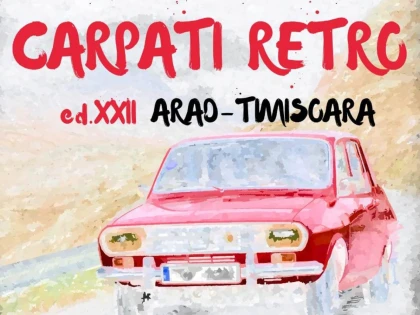 Raliul Carpaţi Retro ia startul vineri, la Arad! Lipova şi Săvârşinul, incluse în traseu