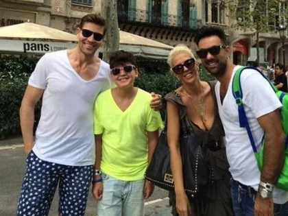 RALUCA BADULESCU, IN VACANTA CU FOSTUL SI ACTUALUL SOT