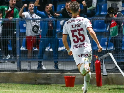 Rareș Pop și un alt ex-utist au fost incluși în echipa ideală a etapei a 10-a din SuperLiga