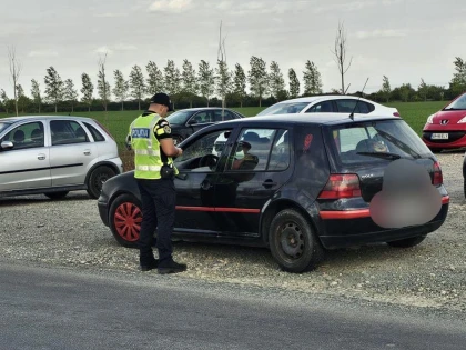 Razie a polițiștilor la Chișineu-Criș