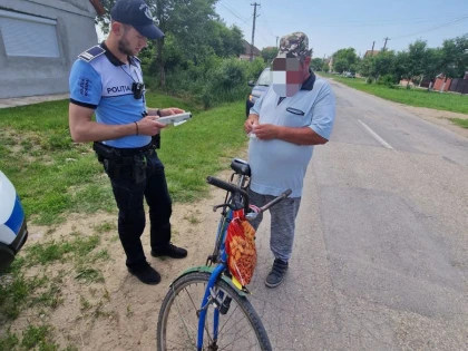 Razie a polițiștilor, la Chișineu-Criș