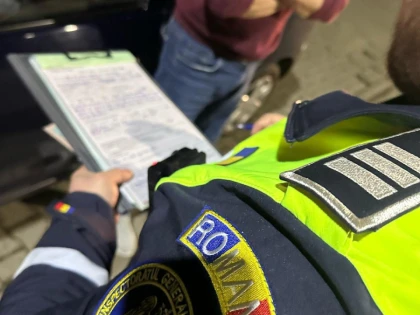Razie a polițiștilor rutieri, în municipiul și județul Arad
