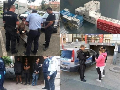 Razie a polițiștilor și jandarmilor în municipiu. Amenzi de peste 11.000 de lei