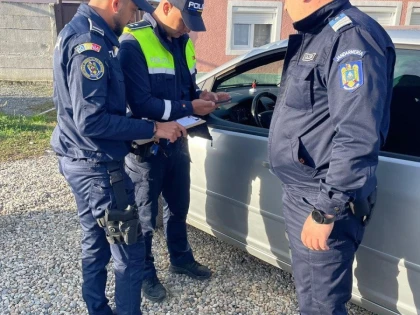 Razie de amploare în Pecica, cu scopul combaterii faptelor de violență din mediul stradal