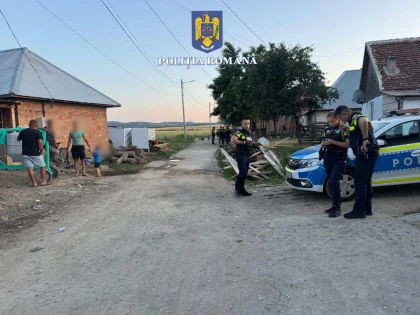 Razie în zona Sebiș. 138 de persoane au fost verificate de polițiști