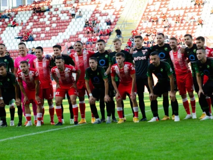 Remiză în primul meci internațional al UTA-ei pe noul stadion al Aradului