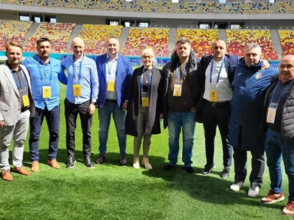 Reprezentanţii cluburilor arădene au mizat pe Burleanu, pentru un nou mandat la FRF