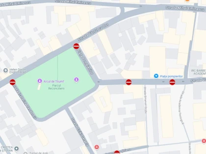 Restricții de circulație pe durata Târgului de Crăciun