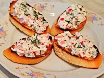 Rețeta zilei: Tartine cu pește
