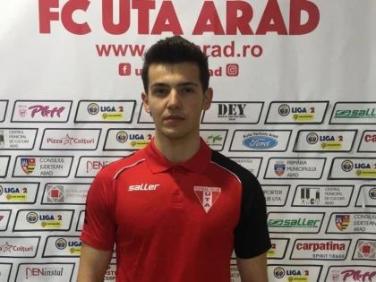 Revenit din Anglia, David Popa este noul atacant al UTA-ei