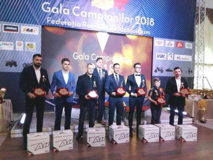 Robert Mureşan, sportivul anului la Gala Motociclismului (FOTO)