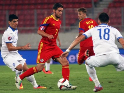 ROMANIA - GRECIA, IN PRELIMINARIILE EURO 2016. ECHIPA PROBABILA A TRICOLORILOR