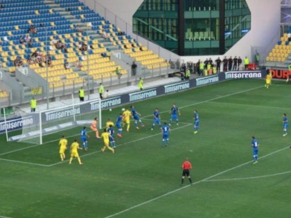 ROMANIA - ITALIA 2-1, INTR-UN MECI AMICAL AL REPREZENTATIVELOR DE TINERET