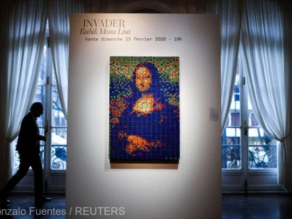 "Rubik Mona Lisa", adjudecată cu 480.200 de euro