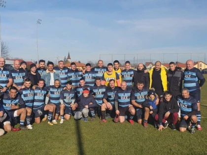 Rugbiştii arădeni au lăsat o impresie bună în faţa campioanei, la final de sezon