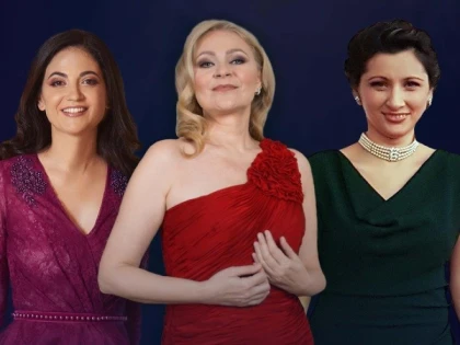 Ruxandra Donose, Teodora Gheorghiu şi Ileana Tonca, în concert la  Palatul Cultural din Arad