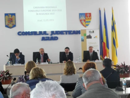 S-A DAT STARTUL LA CARAVANA FONDURILOR EUROPENE DIN REGIUNEA VEST