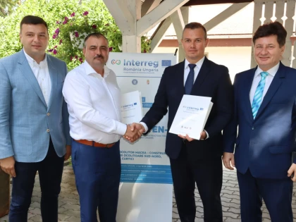 S-a semnat contractul de execuție pentru șoseaua de centură a orașului Curtici