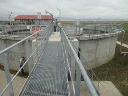 S-a semnat recepţia la terminarea lucrărilor pentru staţiile de epurare din Pâncota şi Păuliş