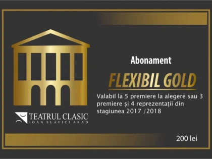 S-au pus în vânzare abonamentele pentru stagiunea teatrală 2017/2018