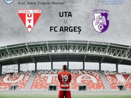 S-au pus în vânzare bilete virtuale pentru meciul UTA - FC Argeş