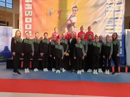 Salbă de medalii arădene la Naţionalele de gimnastică aerobică (FOTO)