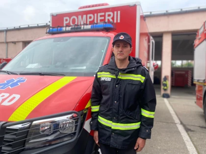 Salvatorii adevărați sunt mereu la datorie - Petru Șiclovan, aflat într-o altă misiune, a salvat viața unui bărbat de 60 de ani