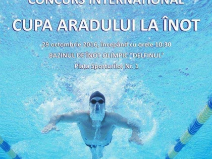SÂMBĂTĂ SE DESFĂŞOARĂ CUPA ARADULUI LA ÎNOT