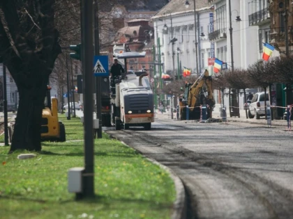 Şantierele deschise în municipiu şi judeţ merg mai departe