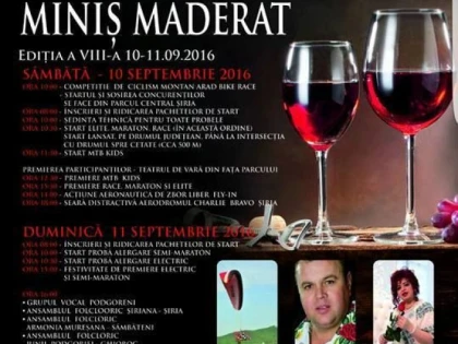 SĂRBĂTOAREA VINULUI ÎN PODGORIE CONTINUĂ LA ȘIRIA