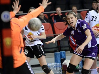 Sârboaica Golusin, prima handbalistă străină din istoria Crişului