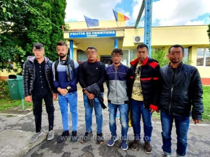 Şase cetățeni din Bangladesh și Afganistan au încercat să treacă ilegal frontiera, pe la Vărșand