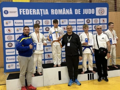 Șase medalii arădene la Naționalele de judo rezervate categoriilor sub 13 și 15 ani (FOTO)