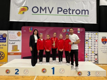 Șase medalii pentru gimnastele de la CSM Arad la Campionatele Naționale de junioare de la Deva