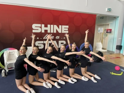Șase sportive de la CSM Arad participă la Europenele de gimnastică ritmică!