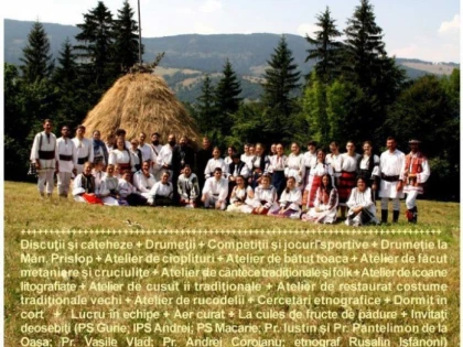 ”SATUL ROMÂNESC, ÎNTRE MOARTE ȘI RENAȘTERE” - SUBIECTUL TABEREI DE VARĂ DE LA GHELARI